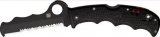 The Spyderco Assist Black SC79PSBBK 369 Blade