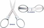Slip-N-Snip Folding Scissors SLS1