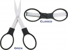 Slip-N-Snip Scissors Black - SLS2