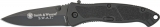 Smith and Wesson Black SWAT Linerlock A/O - SWATMB