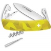 Swiza C03 Button Lock Yellow Camo - BRK-SZA302080