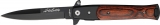 Tac Force Linerlock A/O Wood Onlay - TF428WB