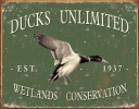 Tin Signs Ducks Unlimited -Since 1937 - TSN1388