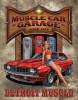 Tin Signs Legends Detroit Muscle Car - TSN1568