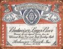 Tin Signs Budweiser Weathered - TSN1751
