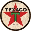 Tin Signs Texaco Round - TSN1798