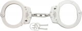 Uzi Handcuffs Silver finish - UZIHCCS