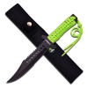 Z-Hunter Fixed Blade Green Cord - BRK-ZB103