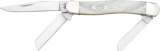 Case Cutlery Medium Stockman White Pearl - CA9318WP