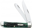 Case 9720 Trapper Knife Green Bermuda Handle