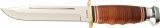 Ka-Bar Marine Hunter knife KA1235 Clip Point Blade