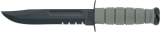 Ka-Bar Fighting Knife KA5012 7 Inch Combo Clip-Point