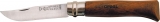 Opinel OP000648 4 3/8 Inch Ring Lock Folder Walnut