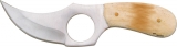 Pakistan Short Skinner Knife Smooth Bone 5 3/4 Inch