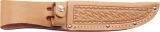 Tan Colored Straight Knife 5 Inch Blade Sheath SH209