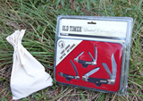 Schrade 55th Anniversary 3pc Knife Set and Knife Bag