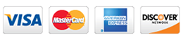 payments accepted: Visa, Mastercard, American Express, Discover